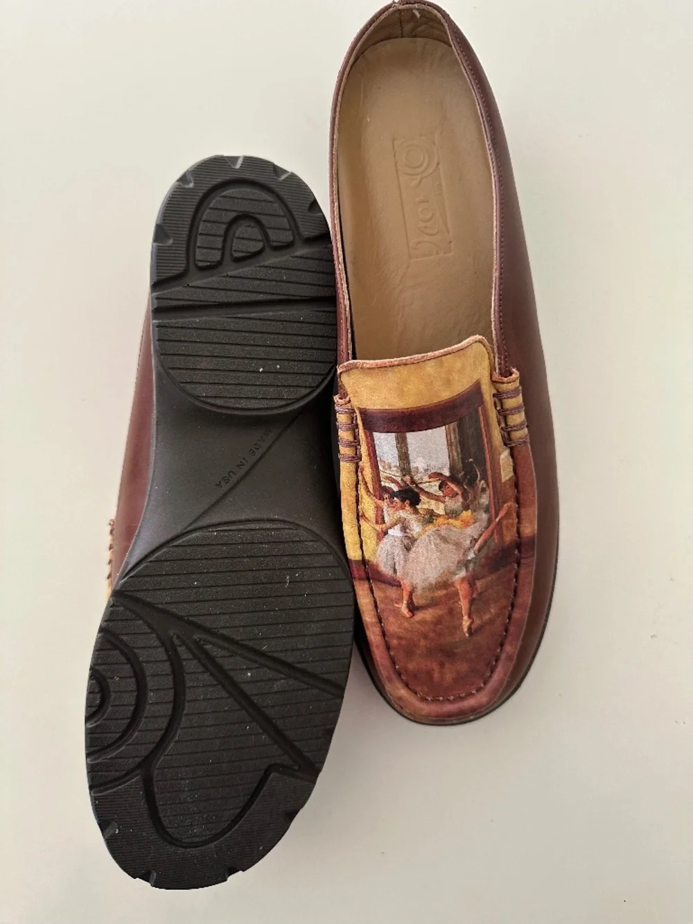 ICON Slip On Loafers with Renoir Dancers-Brand New/Size 10.5